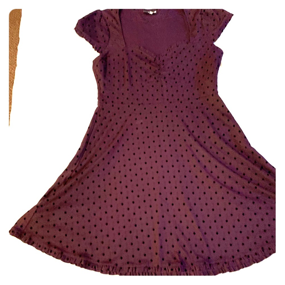 Sourpuss heart neck swing dress